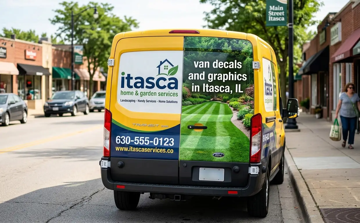 Top 5 Van Decal & Graphic Design Ideas for Businesses in Itasca, IL